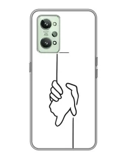 Чохол для Realme GT2 з картинкою «Рука тримає»