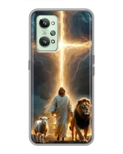 Чохол для Realme GT2 з картинкою «Лев Юди та Світло»
