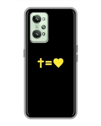 Чохол для Realme GT2 з картинкою «Серце та Хрест»