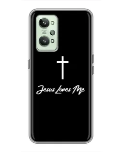 Чохол для Realme GT2 з картинкою «Ісус любить тебе»