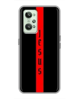 Чохол для Realme GT2 з картинкою «Червона лінія віри»