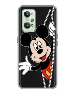 Чехол для Realme GT2 с картинкой «Микки раздвигает стены»