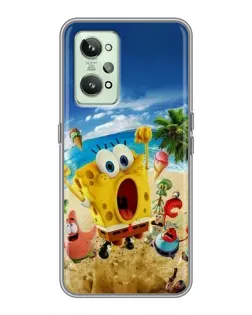 Чехол для Realme GT2 с картинкой «Развлечения на пляже»
