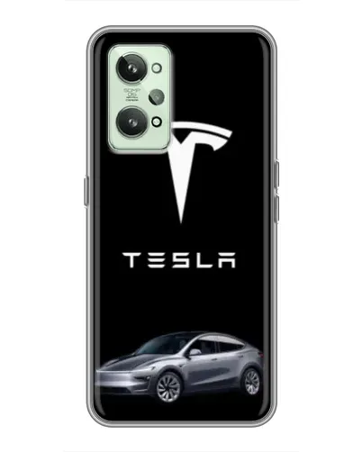 Чехол для Realme GT2 с картинкой «Tesla Model Y» Чехол для Realme GT2 с картинкой «Tesla Model Y»