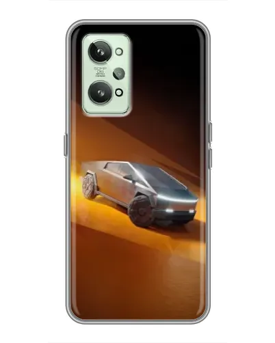 Чехол для Realme GT2 с картинкой «Cybertruck в пустыне» Чехол для Realme GT2 с картинкой «Cybertruck в пустыне»