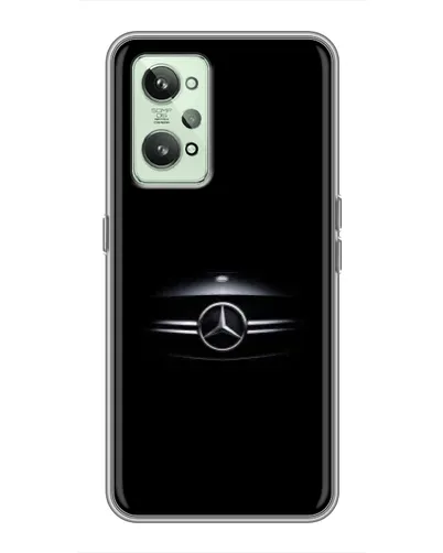 Чехол для Realme GT2 с картинкой «Mercedes — абстрактные линии»