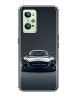 Чехол для Realme GT2 с картинкой «Mercedes на черном» Чехол для Realme GT2 с картинкой «Mercedes на черном»