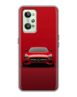 Чехол для Realme GT2 с картинкой «Красный Mercedes AMG» Чехол для Realme GT2 с картинкой «Красный Mercedes AMG»