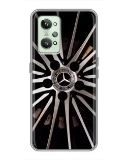Чехол для Realme GT2 с картинкой «Диск Mercedes» Чехол для Realme GT2 с картинкой «Диск Mercedes»