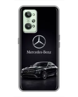 Чехол для Realme GT2 с картинкой «Mercedes — решетка радиатора» Чехол для Realme GT2 с картинкой «Mercedes — решетка радиатора»