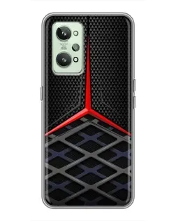 Чехол для Realme GT2 с картинкой «Mercedes Carbon Grid» Чехол для Realme GT2 с картинкой «Mercedes Carbon Grid»