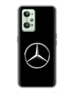 Чехол для Realme GT2 с картинкой «Mercedes классический лого» Чехол для Realme GT2 с картинкой «Mercedes классический лого»