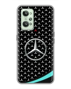 Чехол для Realme GT2 с картинкой «Mercedes — бирюзовый акцент» Чехол для Realme GT2 с картинкой «Mercedes — бирюзовый акцент»
