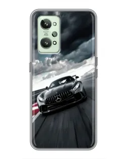 Чехол для Realme GT2 с картинкой «Гоночный Mercedes AMG» Чехол для Realme GT2 с картинкой «Гоночный Mercedes AMG»