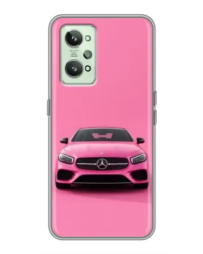 Чехол для Realme GT2 с картинкой «Розовый Mercedes AMG» Чехол для Realme GT2 с картинкой «Розовый Mercedes AMG»