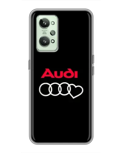 Чехол для Realme GT2 с картинкой «Логотип Audi Heart» Чехол для Realme GT2 с картинкой «Логотип Audi Heart»