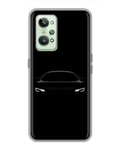 Чехол для Realme GT2 с картинкой «Взгляд Audi в темноте»