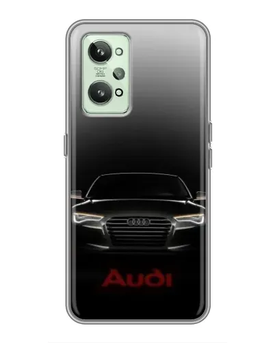 Чехол для Realme GT2 с картинкой «Audi — градиентный контур» Чехол для Realme GT2 с картинкой «Audi — градиентный контур»