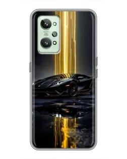 Чехол для Realme GT2 с картинкой «Ночной Lamborghini драйв» Чехол для Realme GT2 с картинкой «Ночной Lamborghini драйв»