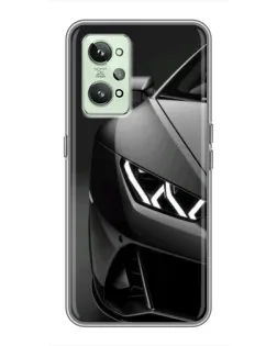 Чехол для Realme GT2 с картинкой «Lamborghini фары детализация» Чехол для Realme GT2 с картинкой «Lamborghini фары детализация»