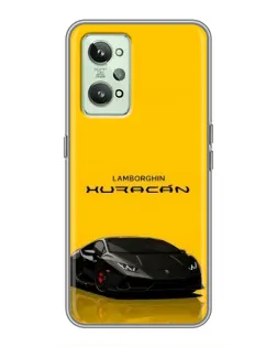 Чехол для Realme GT2 с картинкой «Lamborghini Huracan черный» Чехол для Realme GT2 с картинкой «Lamborghini Huracan черный»