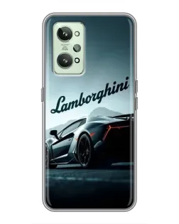Чехол для Realme GT2 с картинкой «Классическая надпись Lamborghini» Чехол для Realme GT2 с картинкой «Классическая надпись Lamborghini»