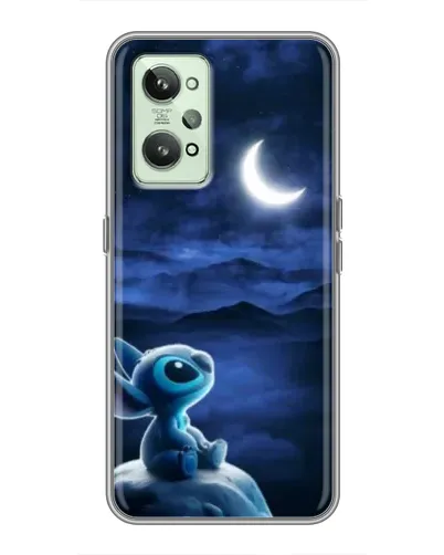 Чехол для Realme GT2 с картинкой «Лунная ночь Стича»