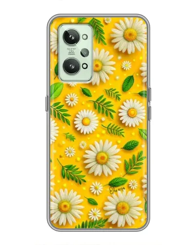 Чехол для Realme GT2 с картинкой «Ромашковое солнце»