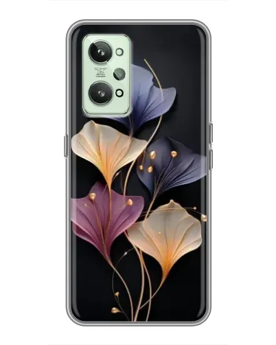 Чехол для Realme GT2 с картинкой «Лиловые цветы грации»