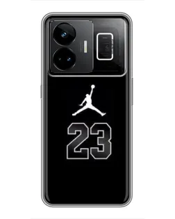 Чехол для Realme GT3 с картинкой «Jordan Flight 23»