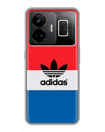 Чохол для Realme GT3 з картинкою «Ретро блоки Adidas» Чохол для Realme GT3 з картинкою «Ретро блоки Adidas»