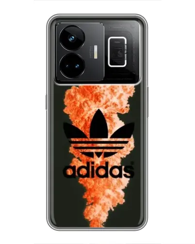 Чохол для Realme GT3 з картинкою «Помаранчевий дим Adidas» Чохол для Realme GT3 з картинкою «Помаранчевий дим Adidas»