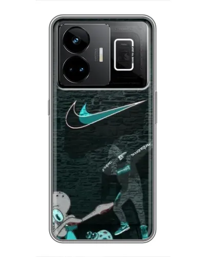 Чехол для Realme GT3 с картинкой «Спортивный арт Nike» Чехол для Realme GT3 с картинкой «Спортивный арт Nike»
