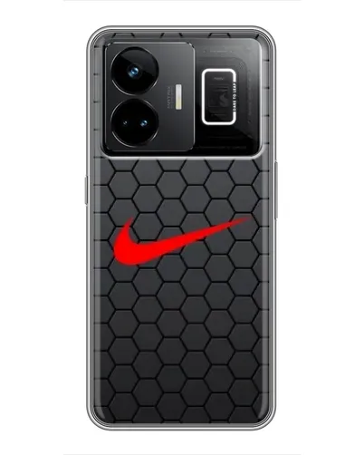 Чехол для Realme GT3 с картинкой «Nike — карбоновая сетка» Чехол для Realme GT3 с картинкой «Nike — карбоновая сетка»