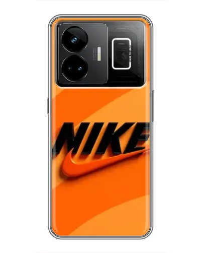 Чехол для Realme GT3 с картинкой «Оранжевый драйв Nike» Чехол для Realme GT3 с картинкой «Оранжевый драйв Nike»