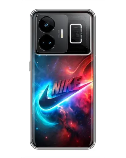 Чехол для Realme GT3 с картинкой «Огненный логотип Nike» Чехол для Realme GT3 с картинкой «Огненный логотип Nike»