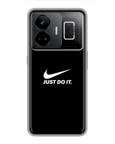 Чехол для Realme GT3 с картинкой «Минимализм от Nike» Чехол для Realme GT3 с картинкой «Минимализм от Nike»