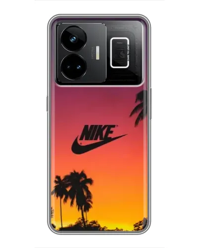 Чехол для Realme GT3 с картинкой «Nike на закате солнца» Чехол для Realme GT3 с картинкой «Nike на закате солнца»