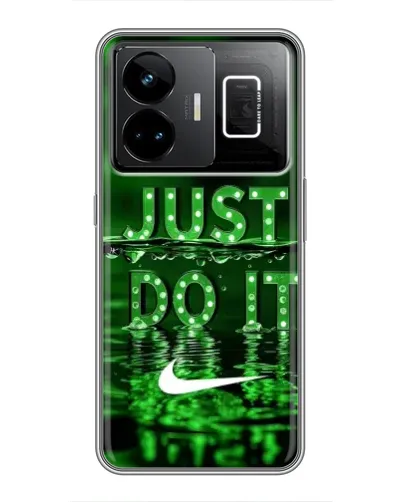 Чехол для Realme GT3 с картинкой «Зеленый неоновый Nike» Чехол для Realme GT3 с картинкой «Зеленый неоновый Nike»
