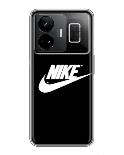 Чехол для Realme GT3 с картинкой «Мазки краски Nike» Чехол для Realme GT3 с картинкой «Мазки краски Nike»