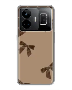 Чехол для Realme GT3 с картинкой «LV — кофейный атлас» Чехол для Realme GT3 с картинкой «LV — кофейный атлас»