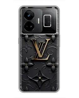 Чехол для Realme GT3 с картинкой «Кожаная текстура LV» Чехол для Realme GT3 с картинкой «Кожаная текстура LV»