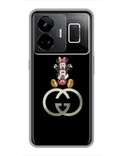 Чехол для Realme GT3 с картинкой «Минни Маус на лого» Чехол для Realme GT3 с картинкой «Минни Маус на лого»