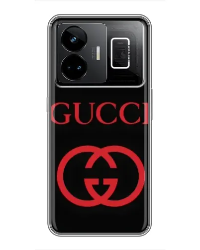 Чехол для Realme GT3 с картинкой «Gucci — красный логотип» Чехол для Realme GT3 с картинкой «Gucci — красный логотип»