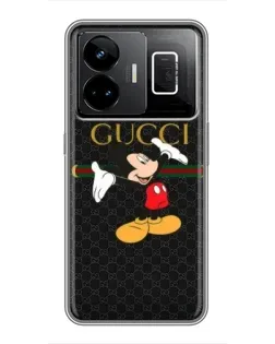 Чехол для Realme GT3 с картинкой «Микки Маус Gucci» Чехол для Realme GT3 с картинкой «Микки Маус Gucci»