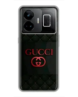 Чехол для Realme GT3 с картинкой «Gucci — стеганый черный» Чехол для Realme GT3 с картинкой «Gucci — стеганый черный»