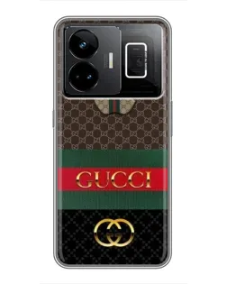 Чехол для Realme GT3 с картинкой «Gucci — брендированный десерт» Чехол для Realme GT3 с картинкой «Gucci — брендированный десерт»