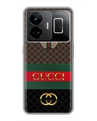 Чехол для Realme GT3 с картинкой «Gucci — брендированный десерт» Чехол для Realme GT3 с картинкой «Gucci — брендированный десерт»