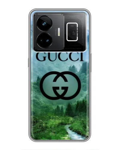 Чехол для Realme GT3 с картинкой «Gucci — горный пейзаж» Чехол для Realme GT3 с картинкой «Gucci — горный пейзаж»