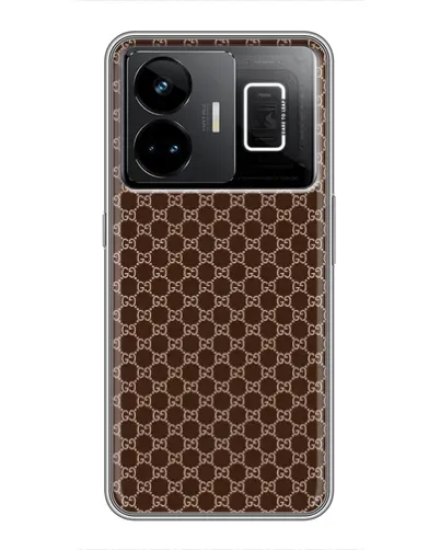 Чехол для Realme GT3 с картинкой «Gucci — шоколадная сетка» Чехол для Realme GT3 с картинкой «Gucci — шоколадная сетка»